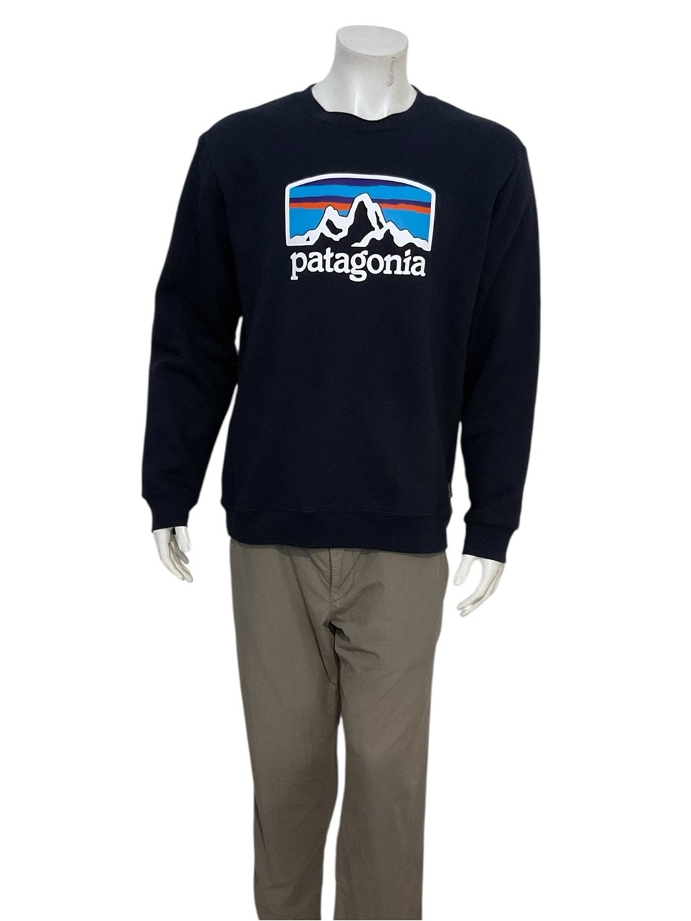 Patagonia Men’s Navy Crewneck Sweatshirt